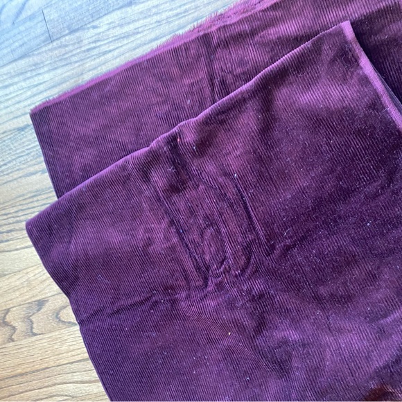 Maroon Corduroy Fabric - Picture 4 of 4